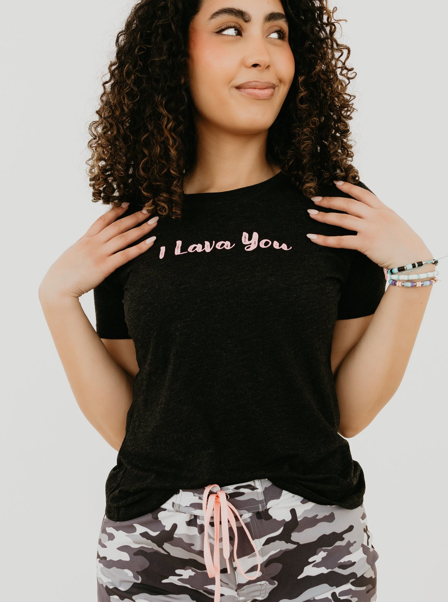 I LAVA YOU! One of our favorite women's fashion triblend short sleeve T-shirts that will help you stay cool in any situation. The relaxed fit is perfect for casual everyday activities and provides an effortless style. Perfect for a Valentines day gift or any occasion, for yourself or a loved one. Enjoy the relaxed fit of I LAVA YOU for everyday wear.