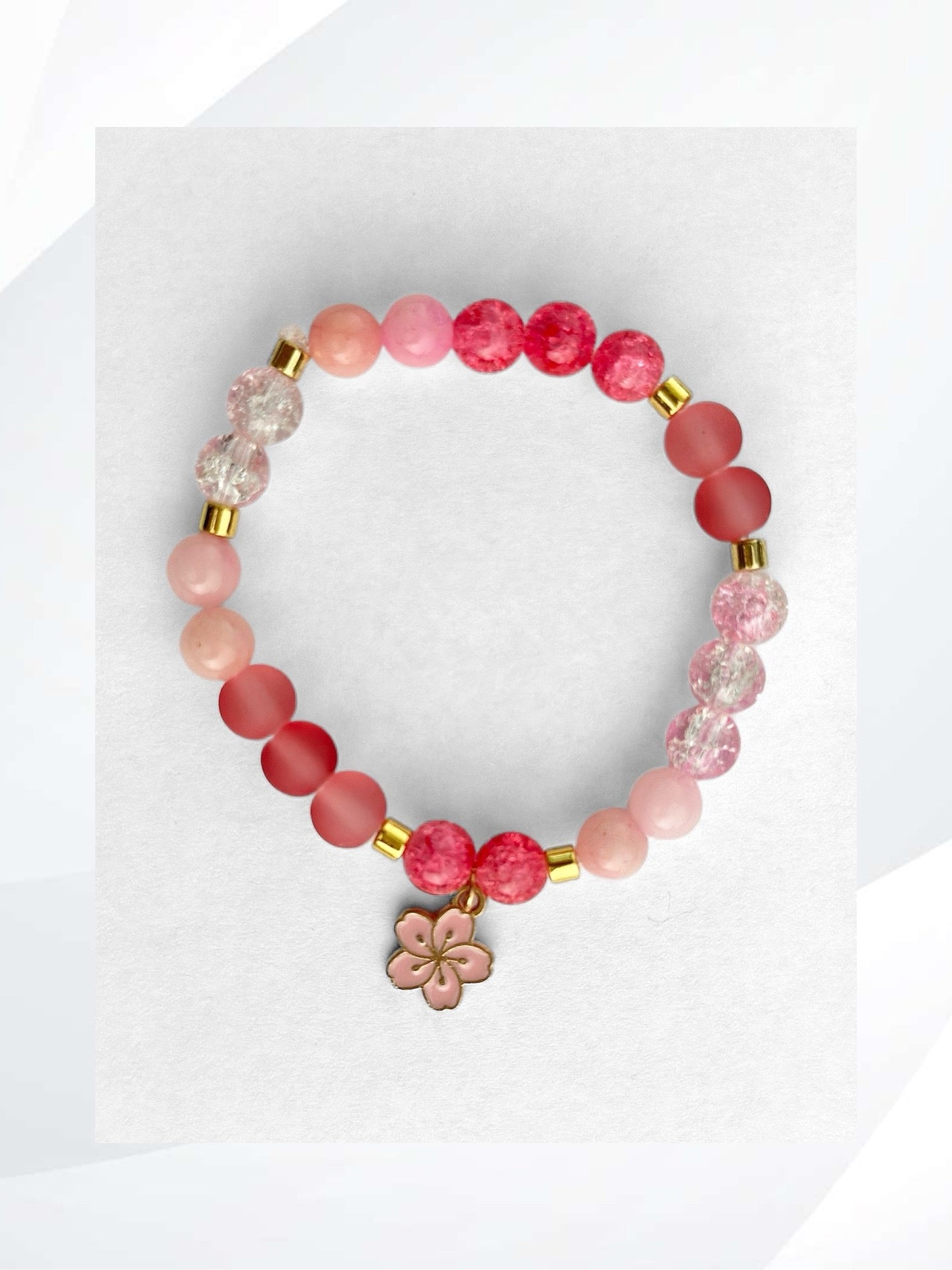 PINK HIBISCUS STRETCH BRACELET is the perfect touch of tropical paradise. Handmade jewelry that is easy on and off, stylish, fun and unique.