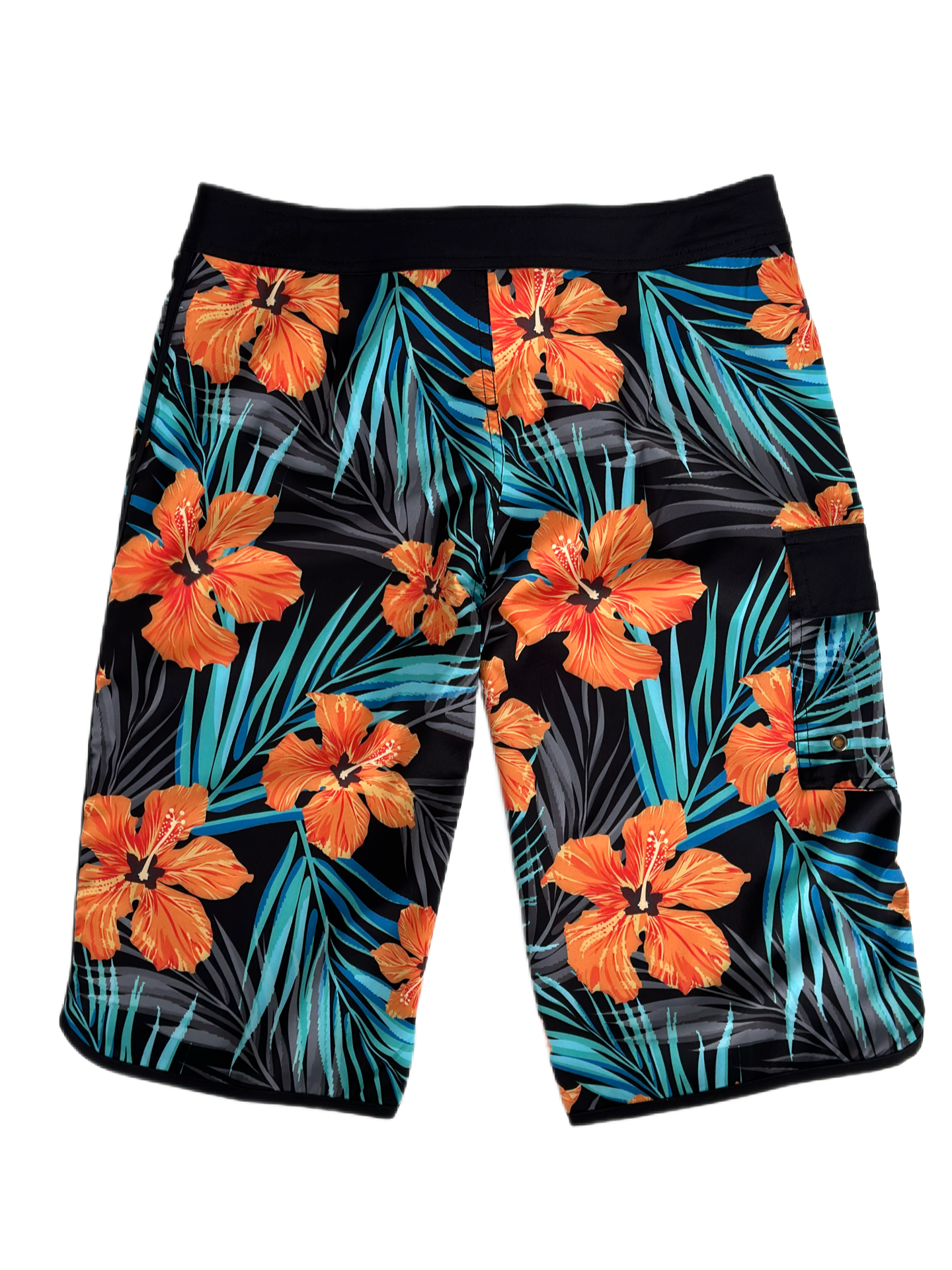 KAI HIBISCUS women's and girls long boardshorts offer a relaxed fashion fit for comfort and a stylish look. The eye-catching design ensures you stand out from the crowd. This premium lightweight and breathable quick dry recycled 4-way stretch fabric helps you stay looking and feeling cool. Complete with side pocket, these boardshorts will quickly become one of your go-tos.