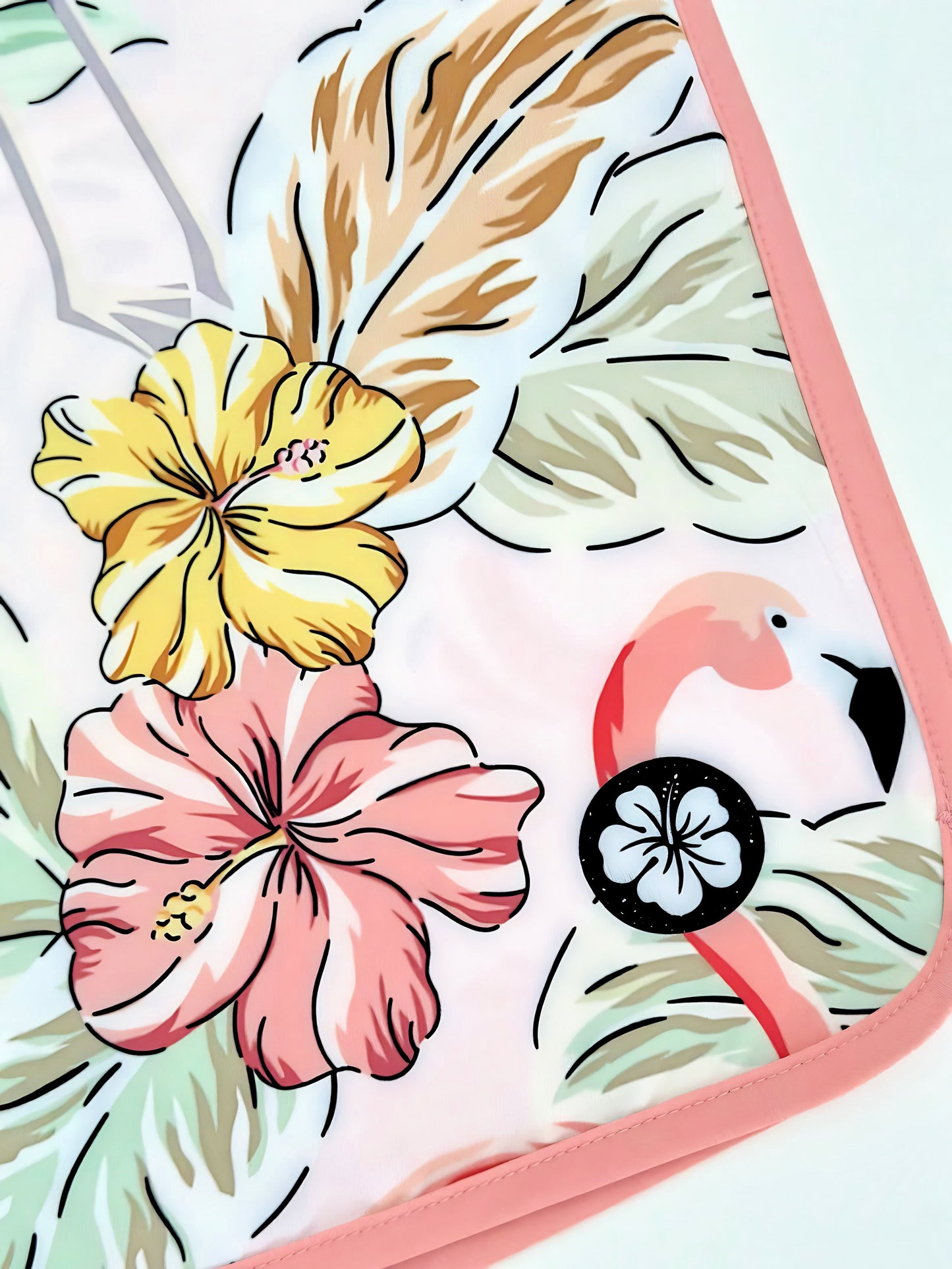 FLAMINGO women's and girls long boardshorts offer a relaxed fashion fit for comfort and a stylish look. The eye-catching design ensures you stand out from the crowd. This premium lightweight and breathable quick dry recycled 4-way stretch fabric helps you stay looking and feeling cool. Complete with side pocket, these boardshorts will quickly become one of your go-tos.
