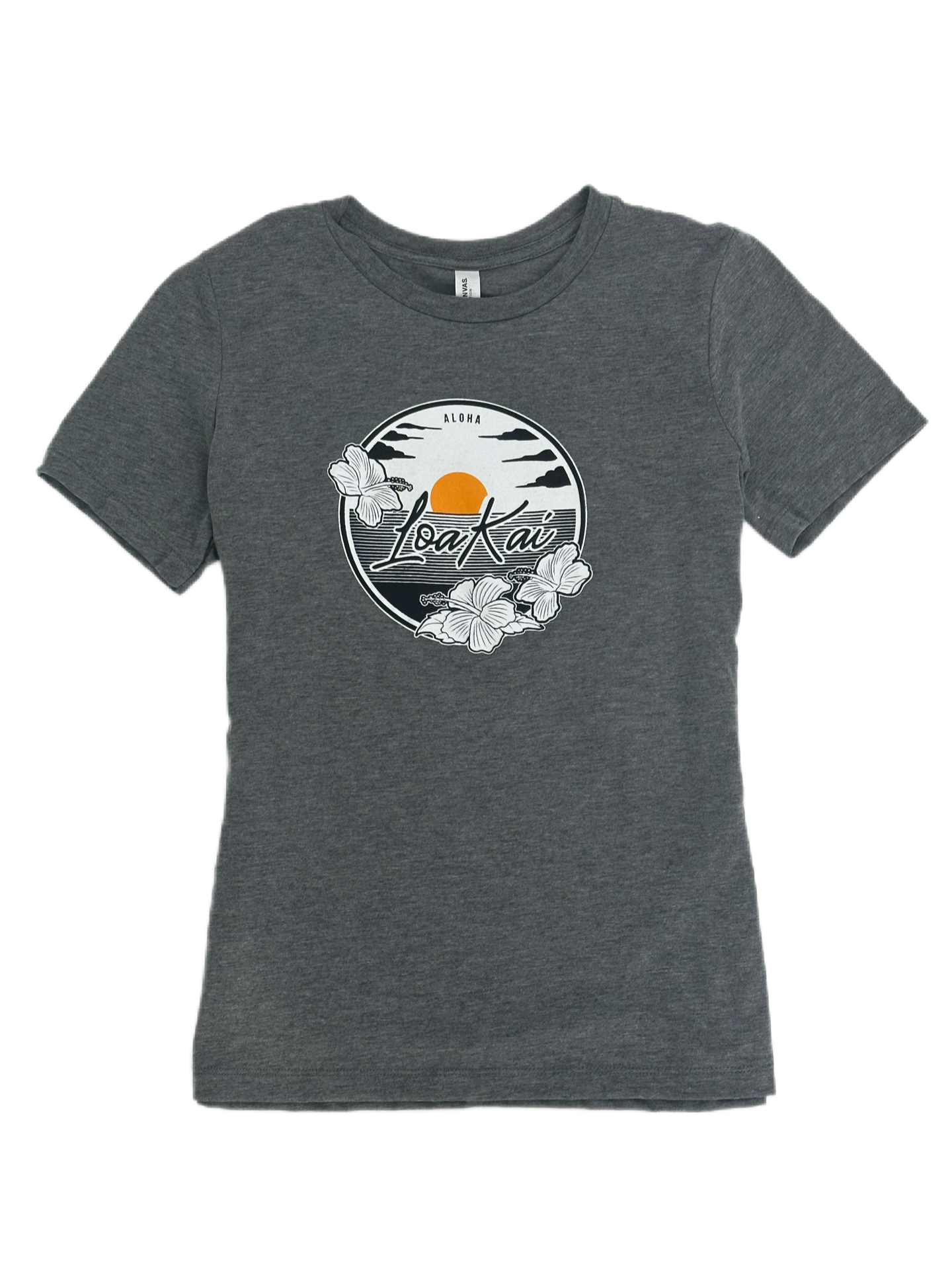 The SUNSET women's fashion triblend short sleeve T-shirt is the perfect relaxed fit. This tee can handle everything from active days to everyday comfort. Enjoy a laid-back look and feel that can only be found with the SUNSET.