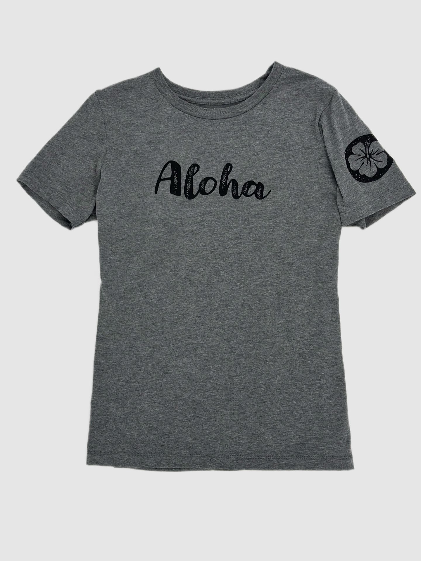 ALOHA women's fashion triblend short sleeve T-shirt offers a relaxed fit, perfect for casual everyday activities and provides an effortless style. Enjoy the relaxed fit of ALOHA for all day wear.