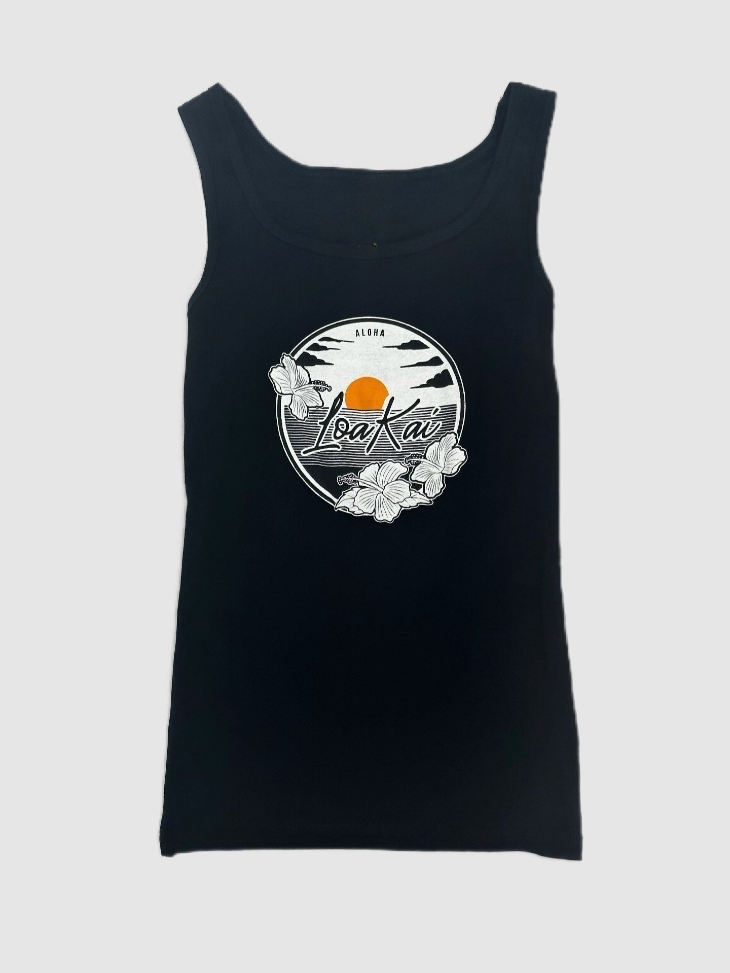 The SUNSET women's fashion tank top is the perfect way to show your style. This micro ribbed tank can handle everything from active days to everyday comfort. Enjoy a laid-back look and feel that can only be found with the SUNSET.