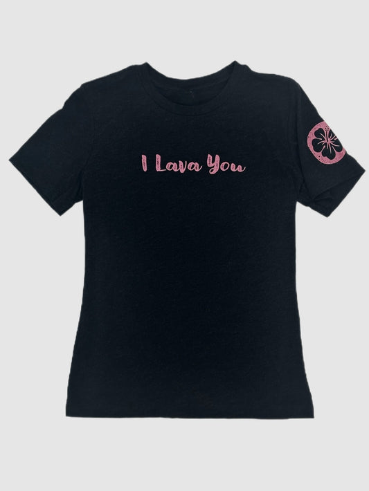 I LAVA YOU! One of our favorite women's fashion triblend short sleeve T-shirts that will help you stay cool in any situation. The relaxed fit is perfect for casual everyday activities and provides an effortless style. Perfect for a Valentines day gift or any occasion, for yourself or a loved one. Enjoy the relaxed fit of I LAVA YOU for everyday wear.